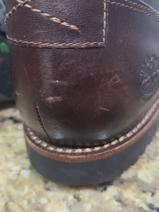 Timberland Dark Brown Leather Lace-Up Boots main image 10